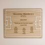 Custom Football Coach Plaque – Personalised Team Gift And Thank You Present, thumbnail 3 of 8