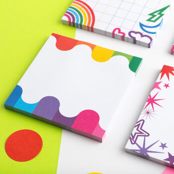 Colourful Sticky Notes Set Of Four, 2 of 9
