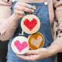 Heart Felt Cross Stitch Kit, thumbnail 1 of 9