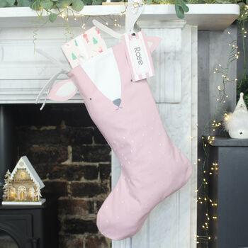 Personalised Animal Christmas Stockings, 6 of 10