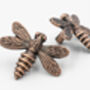 Solid Brass Dragonfly Drawer Knob, thumbnail 5 of 7