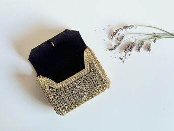 Anarkali Bazaar Kundan Minaudière In A Gift Box, 6 of 8