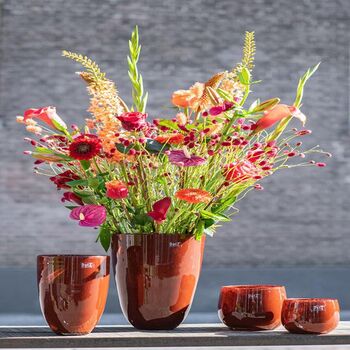 Flowervase Chestnut Glass By Dut Z, 2 of 4