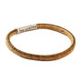 Personalised Cork Bracelet – Natural Portuguese Cord With Hidden Engraved Steel Clasp, thumbnail 6 of 9