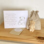 A Little Pocket Teddy Bear Hug Thinking Of You Gift, thumbnail 2 of 8