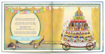 Personalised Children's Book, Royal Birthday Dragon, 6 of 9