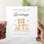 Personalised Cute Tiger Father's Day Card, thumbnail 4 of 7