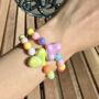 Kid's Sweet Heart Beaded Bracelet, thumbnail 3 of 4