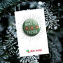 Funny Xmas Badge 'Official Mince Pie Tester', thumbnail 1 of 5