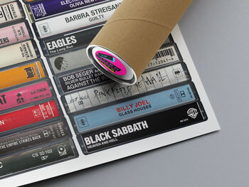 46th Birthday Personalised Print Music From 1980, 5 of 9