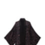Leopard Print And Black Reversible Kimono, thumbnail 8 of 10