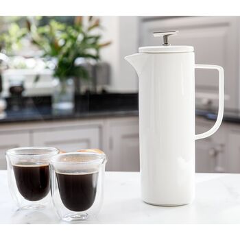 Art Blanco Deco Cafetiere Eight Or Four Cup, 4 of 4