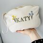 Personalised Make Up Bag Embroidered Gift, thumbnail 1 of 5