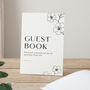 Blossom Personalised Names Wedding Guest Book, thumbnail 3 of 3