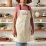 Children's Personalised Fairtrade Apron, thumbnail 3 of 12