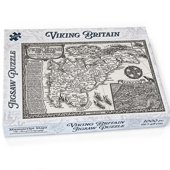Viking Britain Map Jigsaw Puzzle 1000 Pieces, 3 of 6
