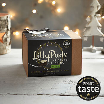 Lillypuds Vegan And Gluten Free Christmas Pudding, 2 of 5