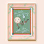 The Dish Ran Away With The Spoon Vintage Nursery Print, thumbnail 1 of 12