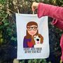 Build Your Own Personalised Dog Mum Gift Tea Towel, thumbnail 1 of 12