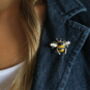 Bee Brooch, thumbnail 3 of 6