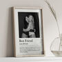 Personalised Best Friend Gift, Custom Photo Print, thumbnail 4 of 6