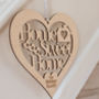 Home Sweet Home Cut Out Wooden Heart, thumbnail 4 of 4