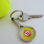 Personalised Tennis Keyring, thumbnail 1 of 5