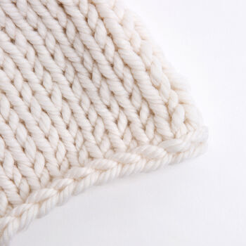 Sam Scarf Beginner Knitting Kit, 5 of 10