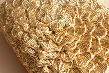 Isabella Clutch Gold, 3 of 9