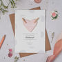 Personalised 'Will You Be My Bridesmaid' Heart Card, thumbnail 1 of 2