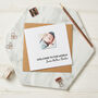 Personalised Christening Photo Magnet Card, thumbnail 2 of 5