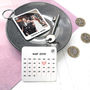 Personalised Photo Calendar Couple's Keyring, thumbnail 1 of 9