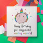 Happy Birthday You Magnificent Sparkly Unicorn, thumbnail 1 of 4