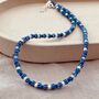 Milos Seed Bead Necklace, thumbnail 1 of 7