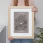 Our First Home Personalised Map Print, thumbnail 11 of 12