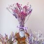 Purple Dried Flower Christmas Gift For Nanny, Grandma, thumbnail 3 of 5