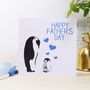 Happy Fathers Day Penguin Card, thumbnail 5 of 8