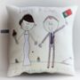 Personalised Embroidered Wedding Gift Cushion, thumbnail 10 of 12