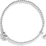 Personalised Sterling Silver Ferret 3D Charm Bracelet, thumbnail 1 of 5