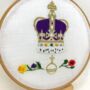 Coronation Crown Embroidery Kit, thumbnail 12 of 12