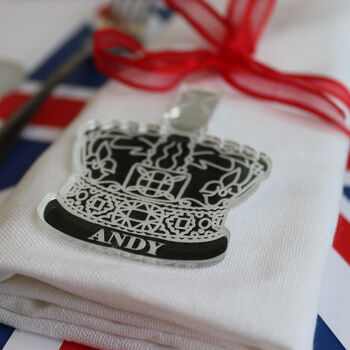 Coronation Party Personalised Place Settings, 4 of 10