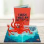Touch Your Butt 3D Pop Up Octopus Card, thumbnail 1 of 10