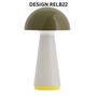 Mushroom Lamp LED Usb Rechargeable Use In Or Outdoors, thumbnail 3 of 10