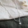 Sterling Silver Multi Star Necklace, thumbnail 6 of 6
