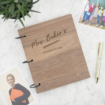 Personalised Pencil Scrapbook For Students Her, 6 of 12