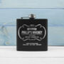 Personalised Whiskey Vintage Hip Flask, thumbnail 6 of 12