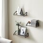 Set Of Three Floating Wall Shelves With Dual Mounting, thumbnail 1 of 11