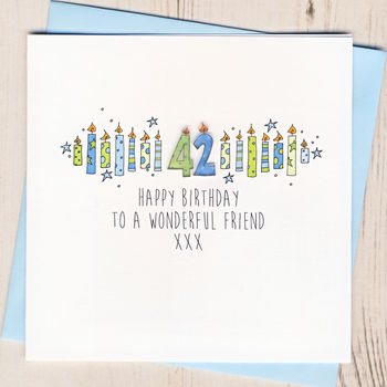 Personalised Any Age Birthday Card, 4 of 6