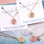 It's Written In The Stars Horoscope Necklace, thumbnail 1 of 7