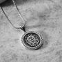 Sterling Silver Lion Necklace For Men, thumbnail 1 of 9